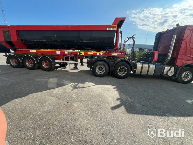 Tippekipage Volvo FH 540 6x4 -2017 | Zorzi menci 36S075PRS -2019 | Reparationsobjekt