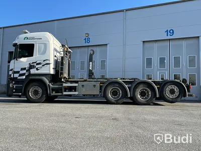 Lastväxlare Scania  R520 LB 8X4-4HNB -2016 | Plogfäste | Besiktigad tom 2025-02 | Joab L24 5750 AA - EXPORT