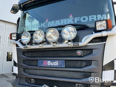 Lastväxlare Scania  R520 LB 8X4-4HNB -2016 | Plogfäste | Besiktigad tom 2025-02 | Joab L24 5750 AA - EXPORT