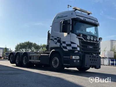 Lastväxlare Scania  R520 LB 8X4-4HNB -2016 | Plogfäste | Besiktigad tom 2025-02 | Joab L24 5750 AA - EXPORT