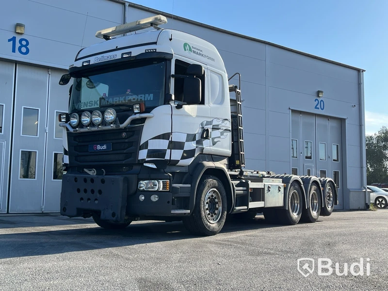 Lastväxlare Scania  R520 LB 8X4-4HNB -2016 | Plogfäste | Besiktigad tom 2025-02 | Joab L24 5750 AA - EXPORT