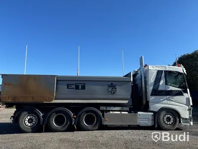 Lastväxlare Volvo FH 500 8x4 -2015 | Reparationsobjekt| Joab | CMT-flak ingår