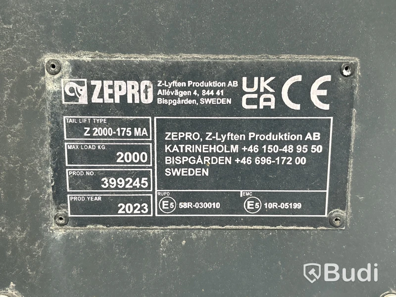 Kylbil Mercedes-Benz Actros | 9518 mil |  2023 | Salaskåp | Zepro | ÖBS