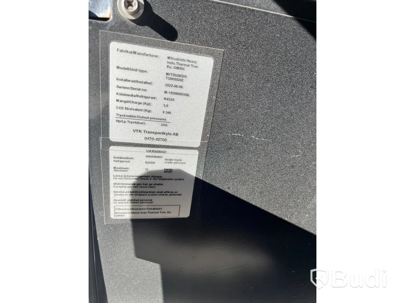 Kylbil Mercedes-Benz Atego | 4617 mil | 2022 | Zepro | Norfrig | ÖBS