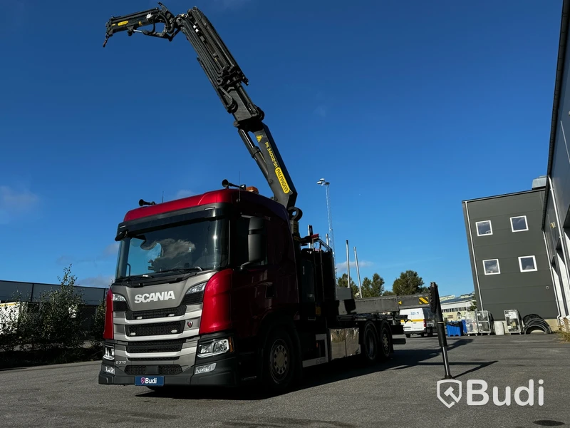 Kranbil Scania G370 6X2-4NB -2018 | Palfinger PK34002-SH E med Jib | 1-Brukare