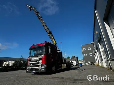 Kranbil Scania G370 6X2-4NB -2018 | Palfinger PK34002-SH E med Jib | 1-Brukare