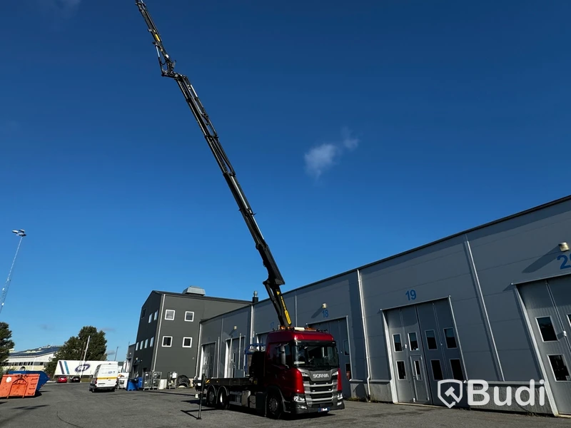 Kranbil Scania G370 6X2-4NB -2018 | Palfinger PK34002-SH E med Jib | 1-Brukare