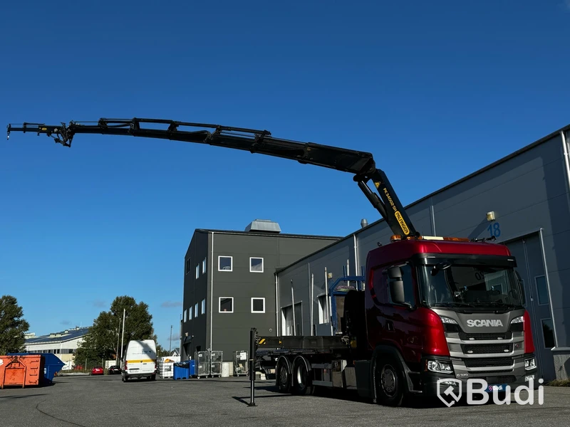 Kranbil Scania G370 6X2-4NB -2018 | Palfinger PK34002-SH E med Jib | 1-Brukare