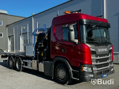 Kranbil Scania G370 6X2-4NB -2018 | Palfinger PK34002-SH E med Jib | 1-Brukare