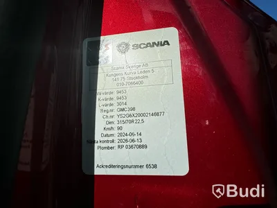 Kranbil Scania G370 6X2-4NB -2018 | Palfinger PK34002-SH E med Jib | 1-Brukare