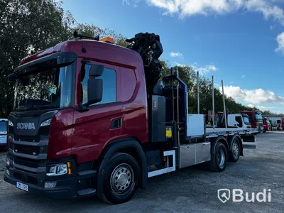 Kranbil Scania G370 6X2-4NB -2018 | Palfinger PK34002-SH E med Jib | 1-Brukare