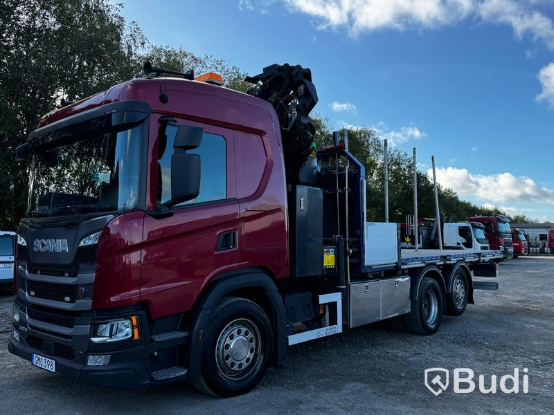 Kranbil Scania G370 6X2-4NB -2018 | Palfinger PK34002-SH E med Jib | 1-Brukare