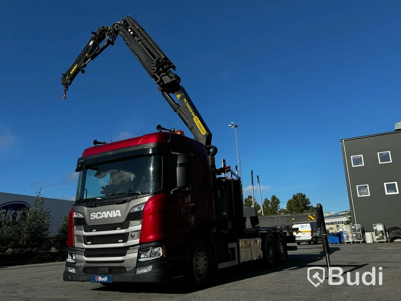 Kranbil Scania G370 6X2-4NB -2018 | Palfinger PK34002-SH E med Jib | 1-Brukare