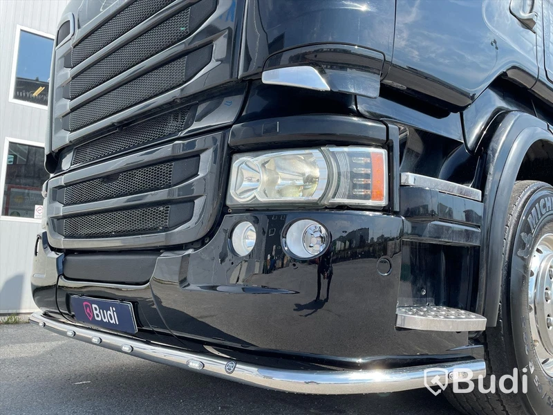 Lastbil Scania R560 8x4 | Motivlackerad | Kran flak | Palfinger PK23002 |
