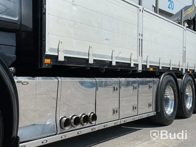 Lastbil Scania R560 8x4 | Motivlackerad | Kran flak | Palfinger PK23002 |