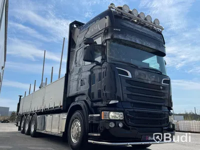 Lastbil Scania R560 8x4 | Motivlackerad | Kran flak | Palfinger PK23002 |