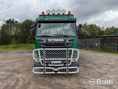 Malmbil med sidotipp Scania R730 LBB8X4 | Parator ST 24-27 | Dolly Parator SD 27 | -2014