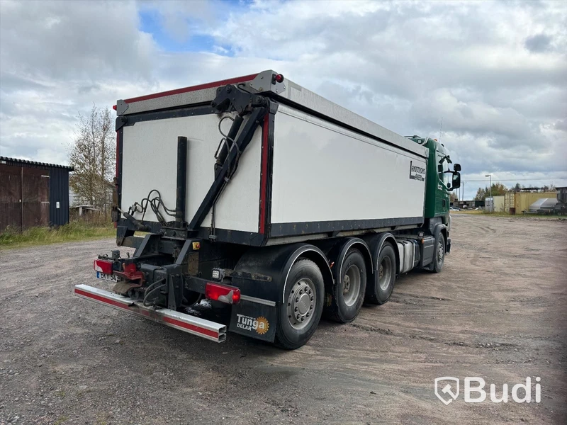 Malmbil med sidotipp Scania R730 LBB8X4 | Parator ST 24-27 | Dolly Parator SD 27 | -2014