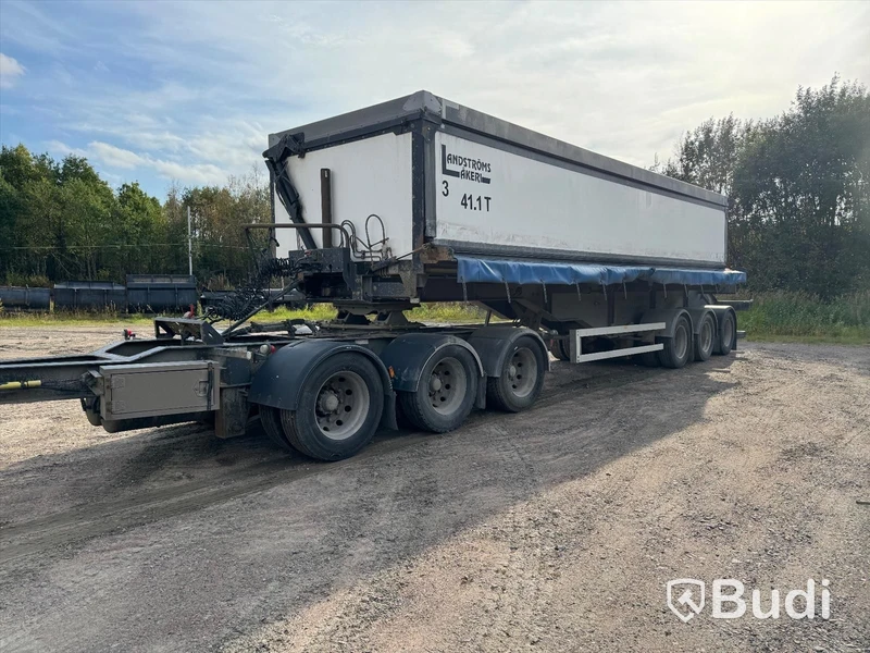 Malmbil med sidotipp Scania R730 LBB8X4 | Parator ST 24-27 | Dolly Parator SD 27 | -2014