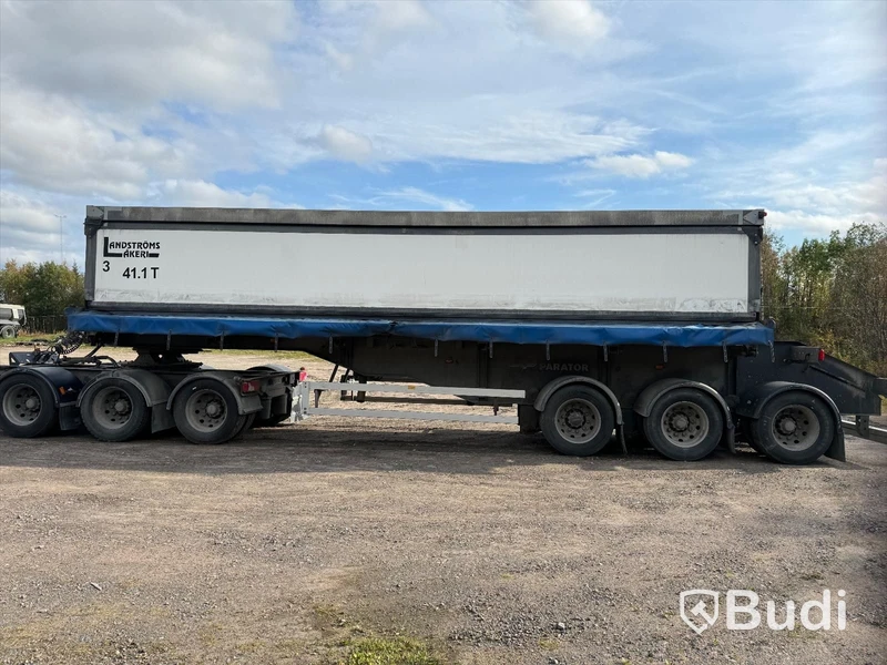 Malmbil med sidotipp Scania R730 LBB8X4 | Parator ST 24-27 | Dolly Parator SD 27 | -2014