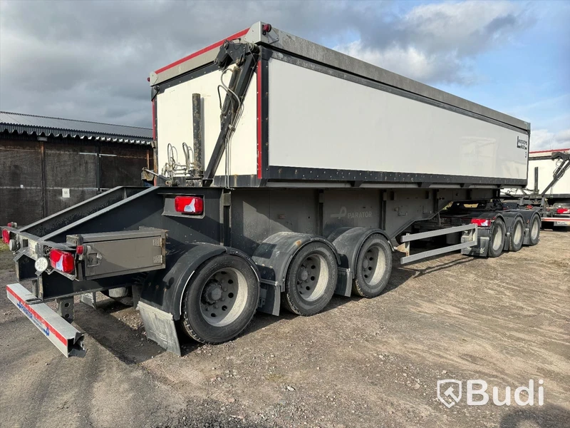 Malmbil med sidotipp Scania R730 LBB8X4 | Parator ST 24-27 | Dolly Parator SD 27 | -2014