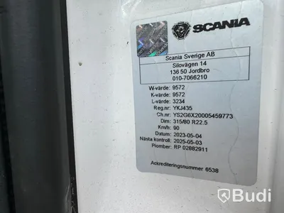 Betongbil Scania G320 6X2-4 -2017 | Frumecar