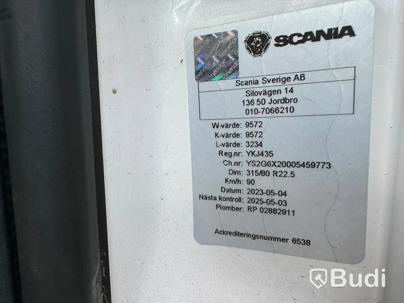 Betongbil Scania G320 6X2-4 -2017 | Frumecar