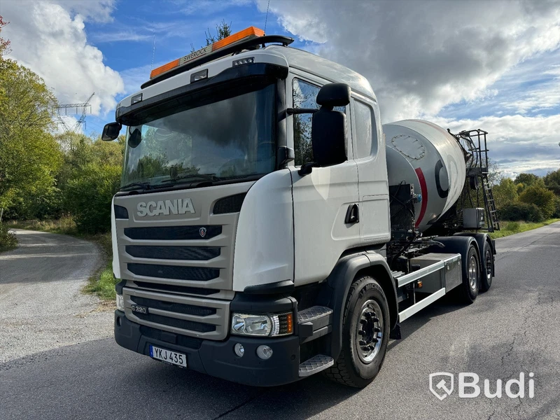 Betongbil Scania G320 6X2-4 -2017 | Frumecar