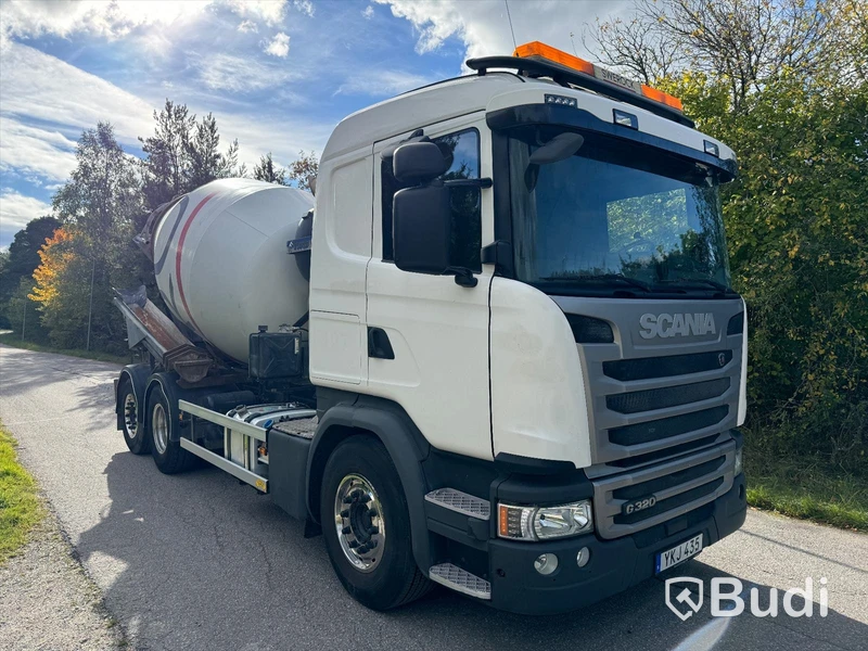 Betongbil Scania G320 6X2-4 -2017 | Frumecar