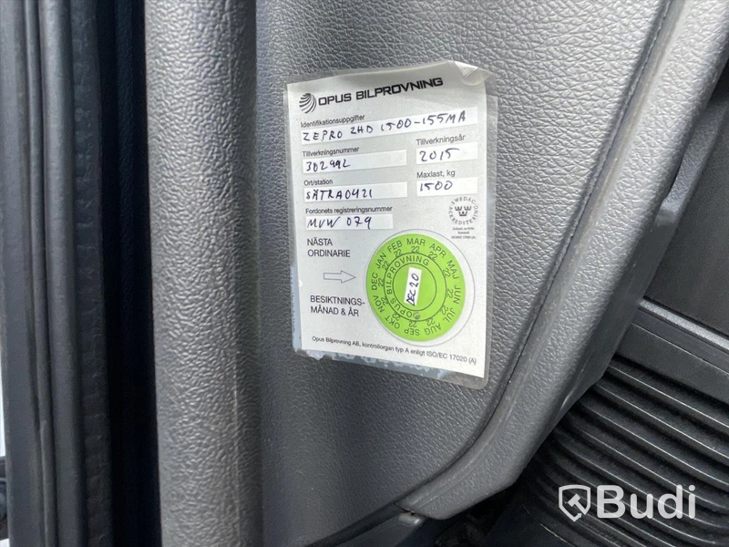Lastbil Mercedes-Benz Atego 1523 | Euro6 | Höj sänk skåp | 16800mil