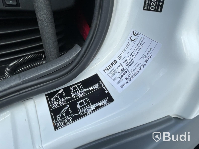 Lastbil Mercedes-Benz Atego 1523 | Euro6 | Höj sänk skåp | 16800mil