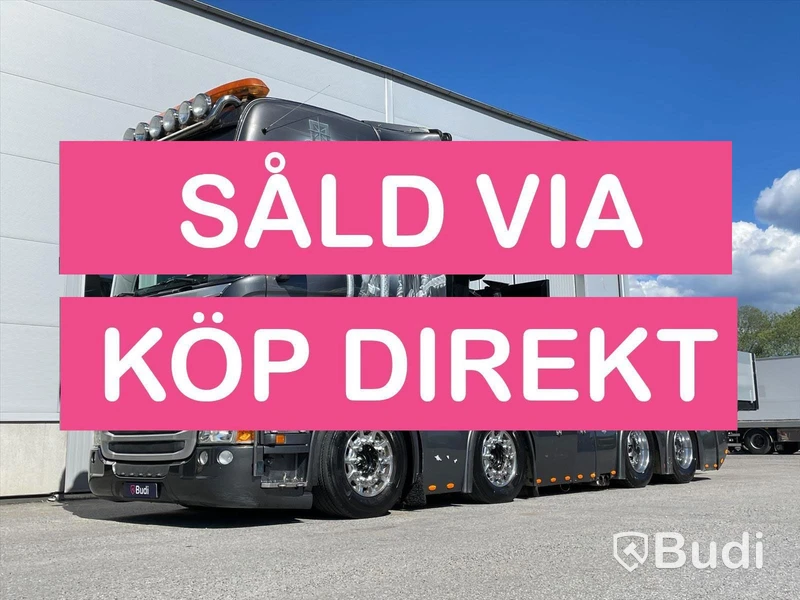 Lastbil Scania R620 8x2 | Motivlackerad | Kranväxlare | Palfinger 40002-EH E SÅLD