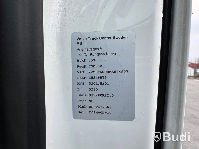 Lastväxlare Volvo FH540 -2019 | HIAB 21T | Nybesiktigad Guldavtal