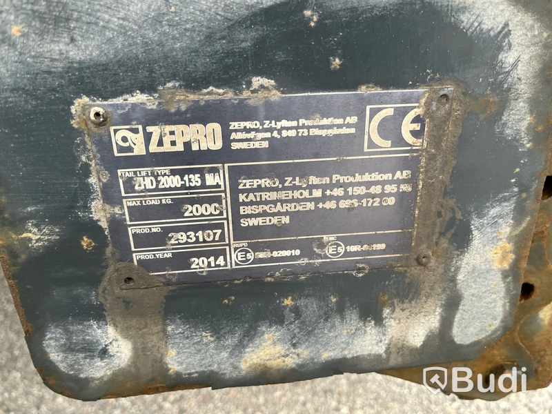 Lastbil Volvo FL 250 4x2 -2014| Höj/sänk skåp | Euro6 | PLS-Skåp