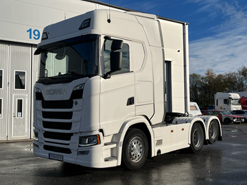 Dragbil Scania S500 6x2 -2018 |  Fulluftad | Motor/avgasbroms | Euro6