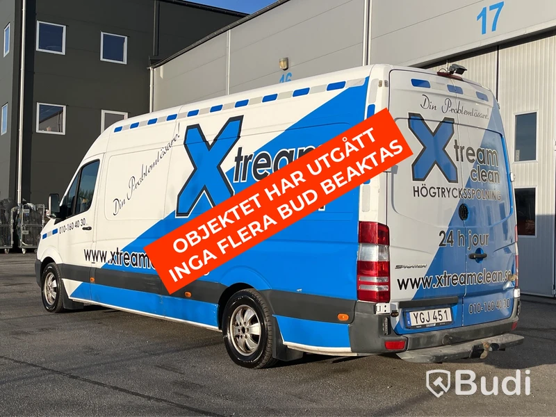 Mercedes-Benz Sprinter -2016 | Dieseldriven högtryckstvätt Rioned City jet