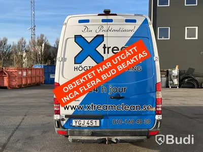 Mercedes-Benz Sprinter -2016 | Dieseldriven högtryckstvätt Rioned City jet