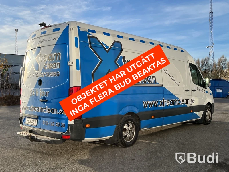 Mercedes-Benz Sprinter -2016 | Dieseldriven högtryckstvätt Rioned City jet