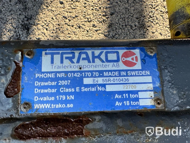 Lastväxlarvagn med tipp SLP-3-7600-VS -2018