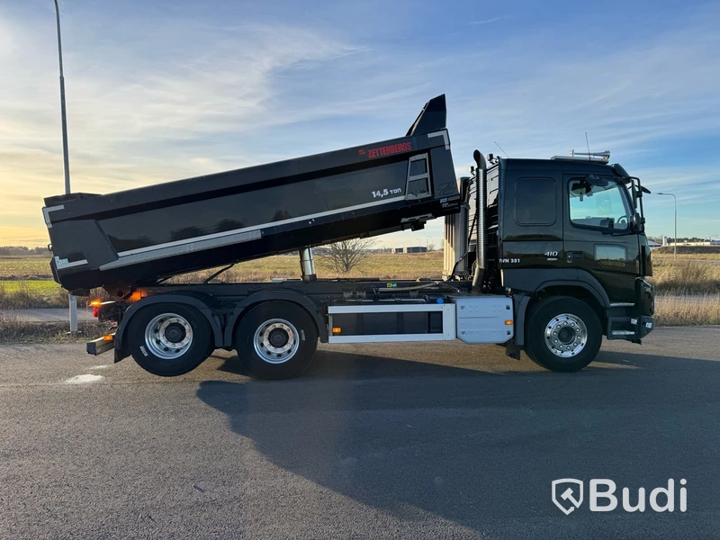 Tippbil Volvo FMX 410 6x4 -2017 | Lyftbar tandem | Zetterbergs ZD4