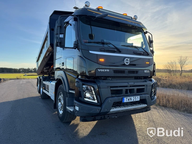 Tippbil Volvo FMX 410 6x4 -2017 | Lyftbar tandem | Zetterbergs ZD4