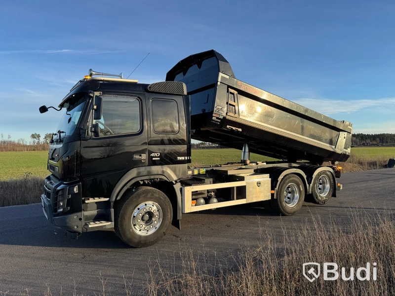 Tippbil Volvo FMX 410 6x4 -2017 | Lyftbar tandem | Zetterbergs ZD4