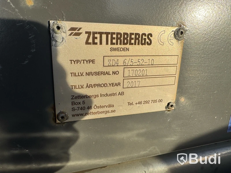 Tippbil Volvo FMX 410 6x4 -2017 | Lyftbar tandem | Zetterbergs ZD4