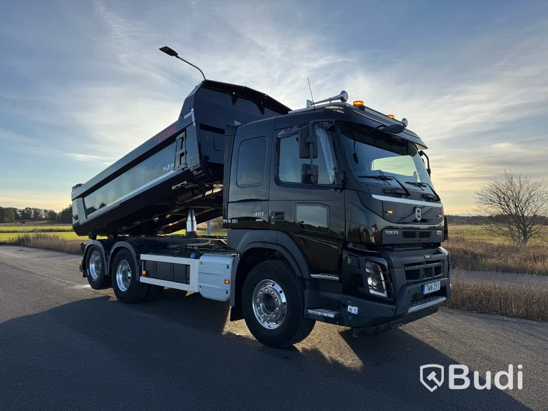 Tippbil Volvo FMX 410 6x4 -2017 | Lyftbar tandem | Zetterbergs ZD4