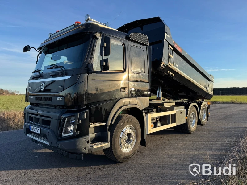 Tippbil Volvo FMX 410 6x4 -2017 | Lyftbar tandem | Zetterbergs ZD4