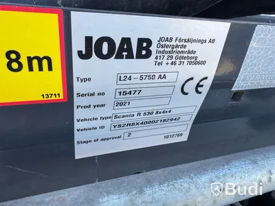 Lastväxlare Scania R530 8X4-4 -2021 | JOAB L24-5750 AA