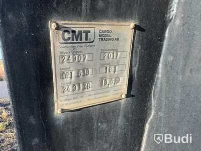 Schaktflak CMT -2017 13,5m3