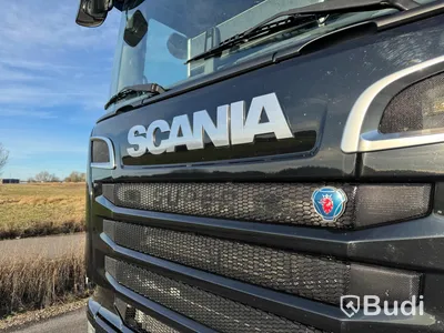 Lastväxlare Scania R580 8X4-4 -2017 | JOAB L24 med asfaltsbalk