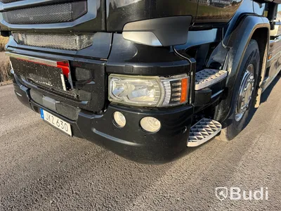 Lastväxlare Scania R580 8X4-4 -2017 | JOAB L24 med asfaltsbalk