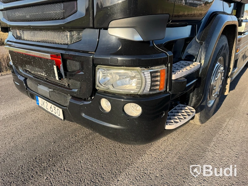 Lastväxlare Scania R580 8X4-4 -2017 | JOAB L24 med asfaltsbalk